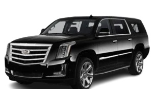 Cheyenne black Cadillac Escalade executive SUV