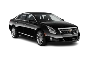 Cheyenne black Cadillac XTS executive sedan